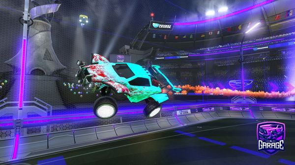 A Rocket League car design from thegunner447