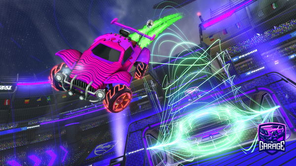 A Rocket League car design from NRG_1StarP1