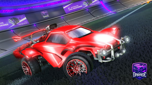 A Rocket League car design from ilikecat