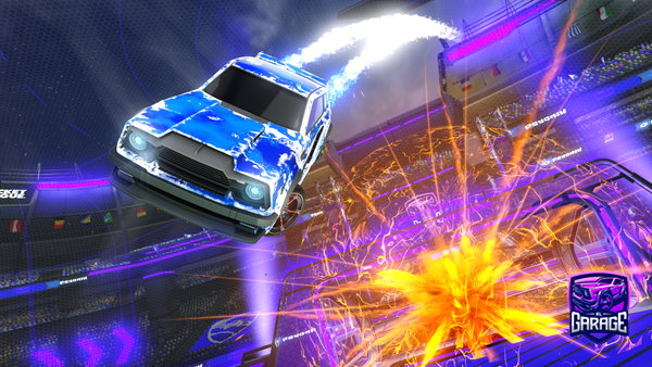 A Rocket League car design from King1022
