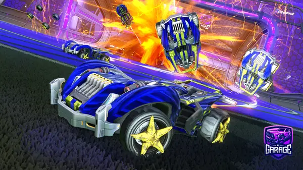 A Rocket League car design from HELL78