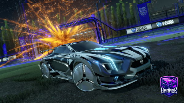 A Rocket League car design from Axelschweiss83