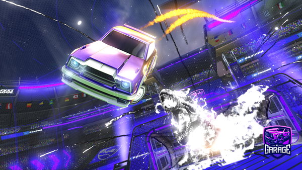 A Rocket League car design from topview