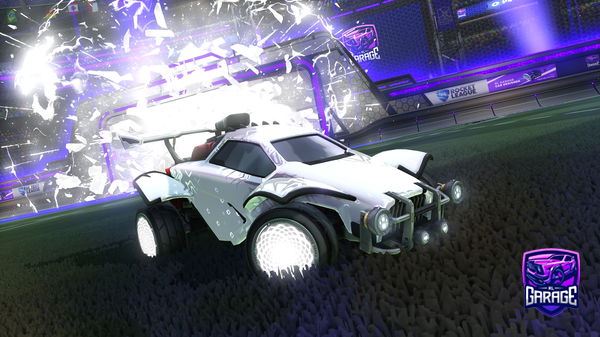 A Rocket League car design from respectslol