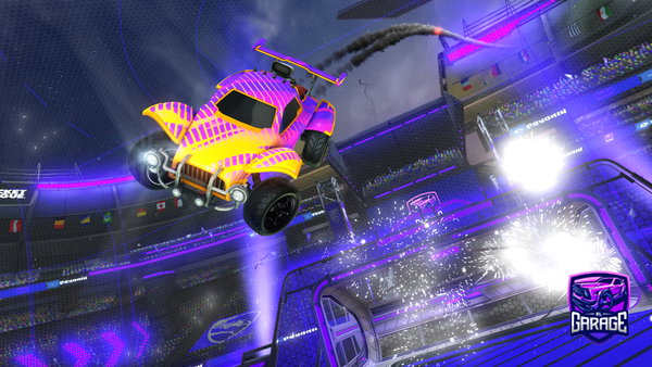 A Rocket League car design from GOATSLAYER72310