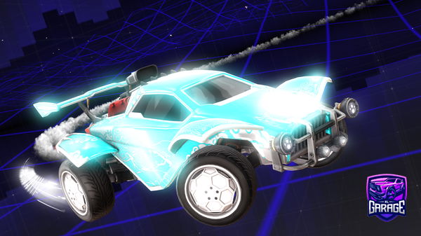 A Rocket League car design from PalmoCo5
