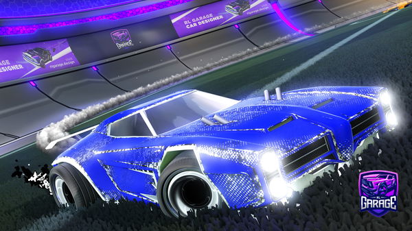 A Rocket League car design from Jaydee1aye