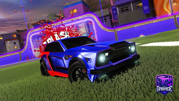 A Rocket League car design from toxic_btw46