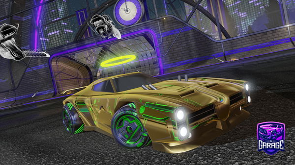 A Rocket League car design from Gh0stGames