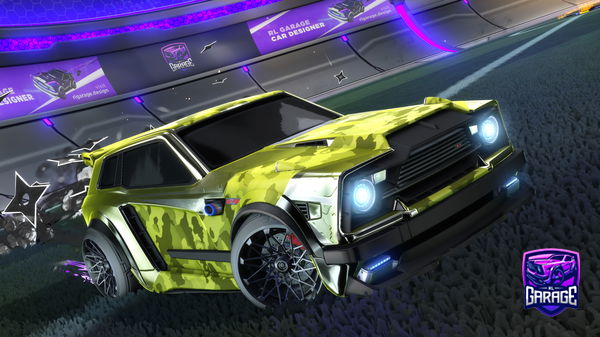 A Rocket League car design from kStormk