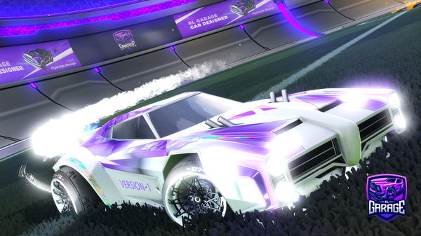 A Rocket League car design from Rileyw10