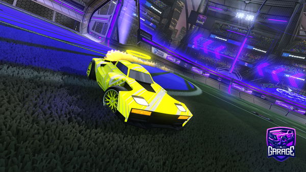 A Rocket League car design from infamous_slammer