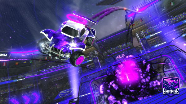 A Rocket League car design from Leafy104