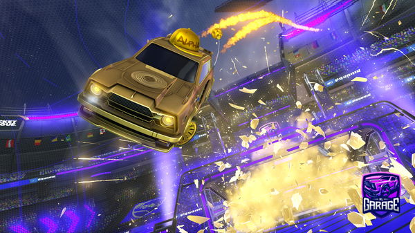 A Rocket League car design from D4RKNinjaCat