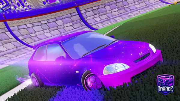 A Rocket League car design from DarkWolf_666