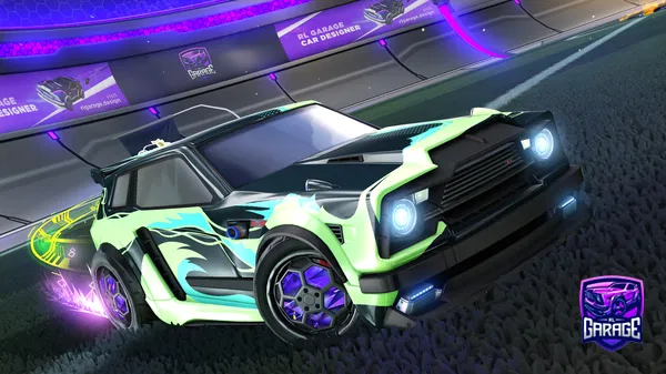 A Rocket League car design from Xboxninja_YT