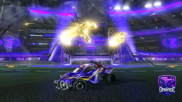 A Rocket League car design from Exoblade
