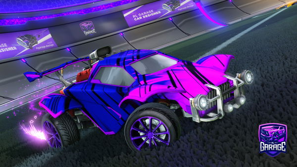 A Rocket League car design from HarbingerGXT