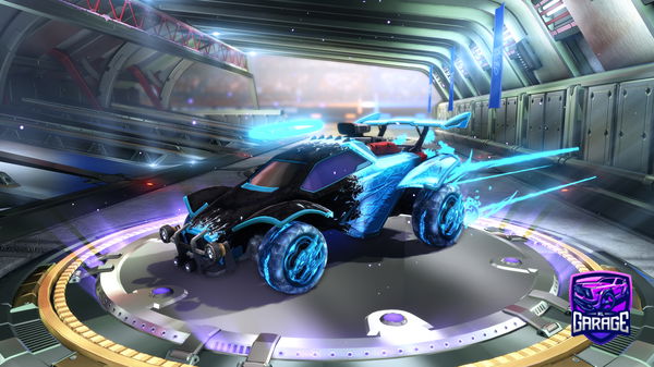 A Rocket League car design from LilDatSerious