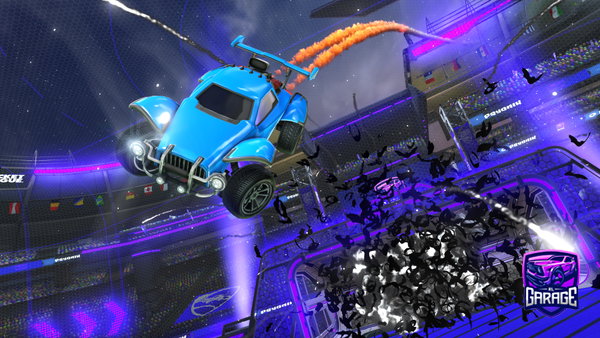 A Rocket League car design from NotBlu