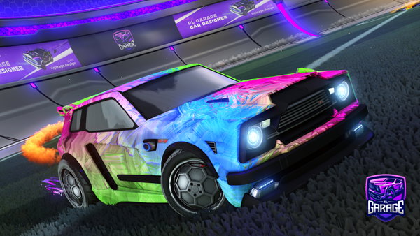 A Rocket League car design from GreedyPig9707