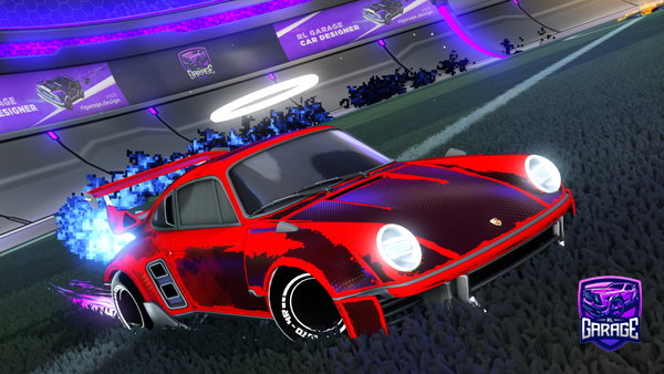 A Rocket League car design from BADshroud9