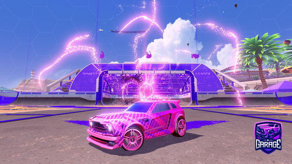 A Rocket League car design from YornDuropZz