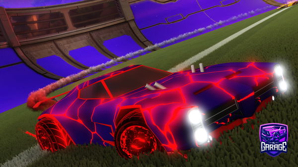 A Rocket League car design from Crocotullinge