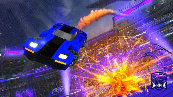 A Rocket League car design from Lycanrocz12