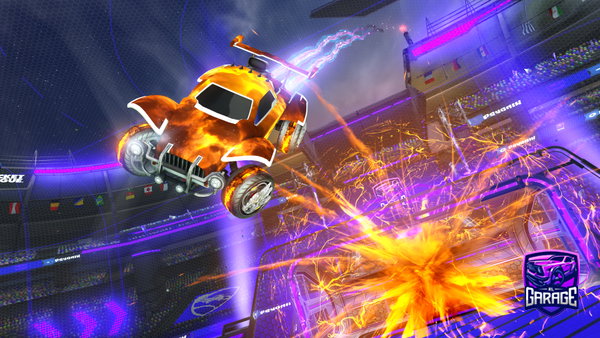 A Rocket League car design from Viratela