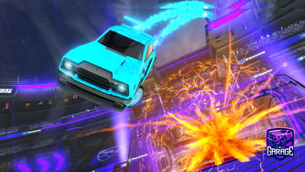 A Rocket League car design from SUSLebuchen