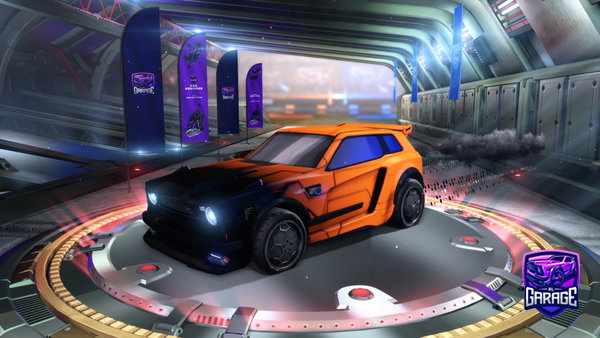 A Rocket League car design from waterGlaciator10