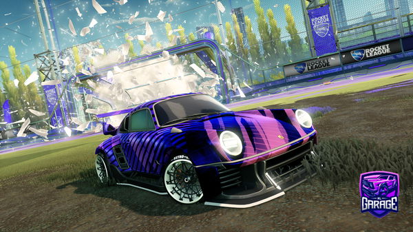 A Rocket League car design from SolarRaii