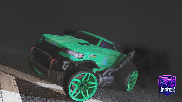 A Rocket League car design from MrRogers143