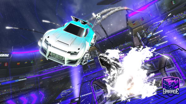 A Rocket League car design from shockwaveshark