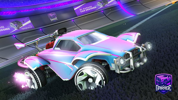 A Rocket League car design from NyroXx_V