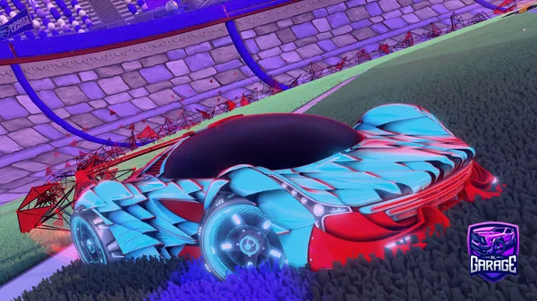 A Rocket League car design from ozzlol