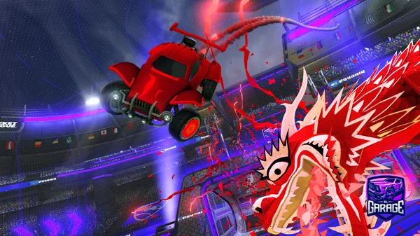 A Rocket League car design from Bebeokos