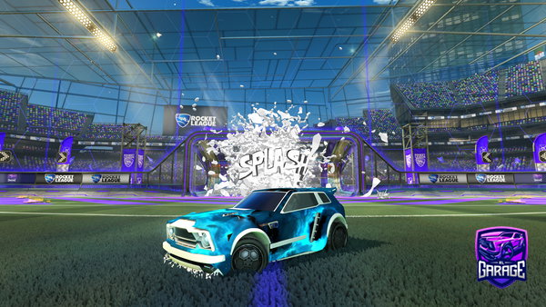 A Rocket League car design from Blanc_YT