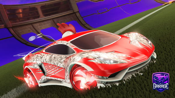 A Rocket League car design from abspielen