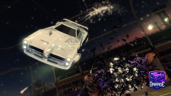 A Rocket League car design from BLACKFORCES