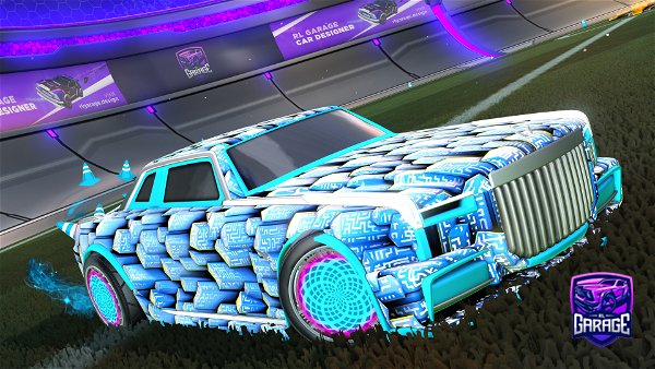 A Rocket League car design from TheLiesWe