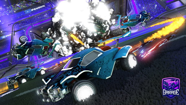 A Rocket League car design from IJ555
