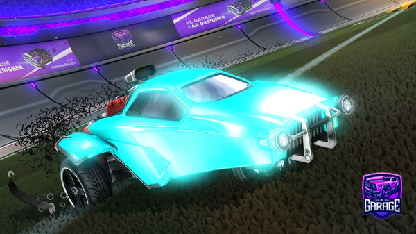 A Rocket League car design from Byloo