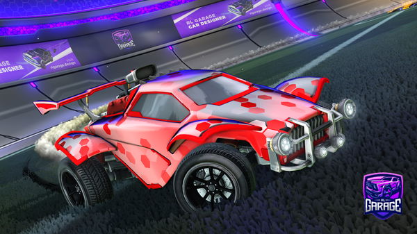 A Rocket League car design from Animo_rl