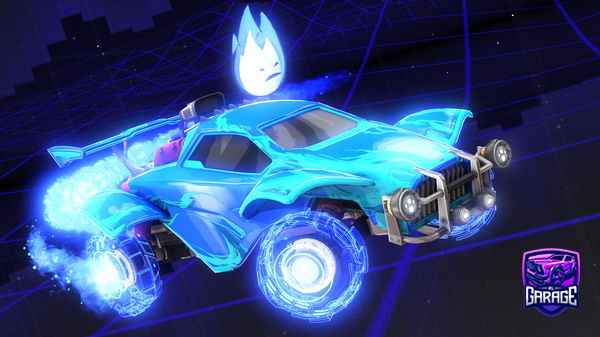 A Rocket League car design from Polar-Ray