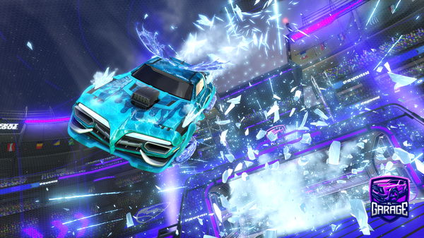 A Rocket League car design from Zole09