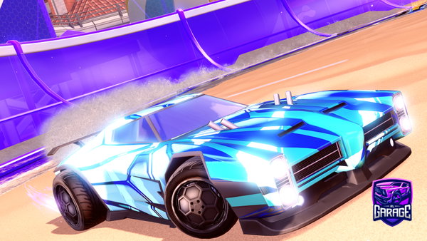 A Rocket League car design from TBMUFC