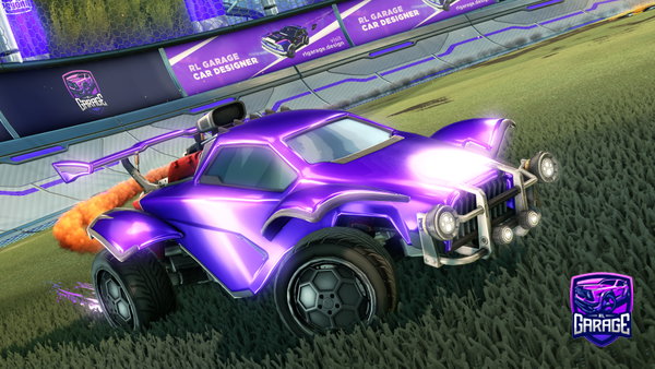 A Rocket League car design from JustDaviid