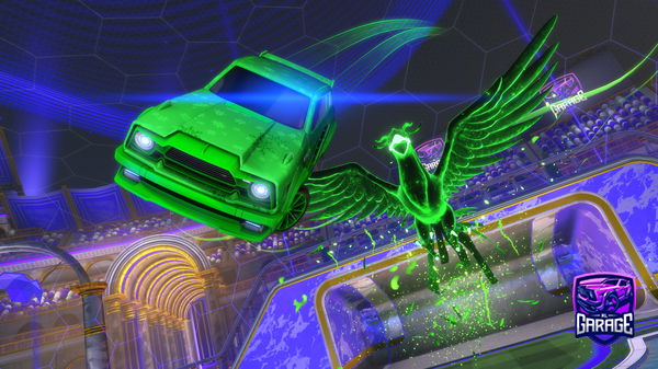 A Rocket League car design from The_Blue_Croc